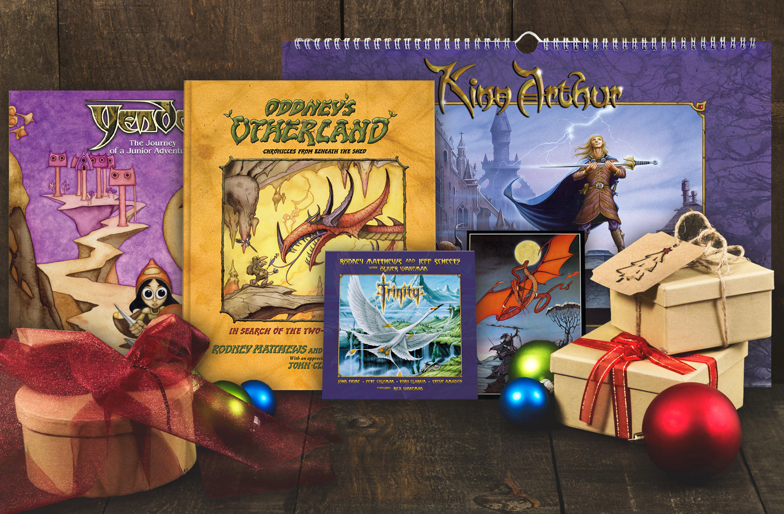 Christmas 2024 gifting ideas at Rodney Matthews Studios