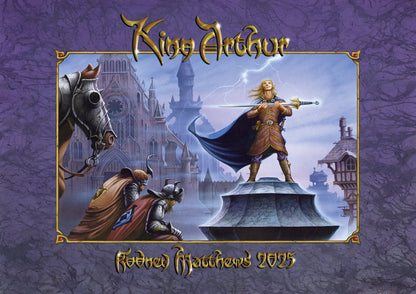 King Arthur - Rodney Matthews 2025 calendar front