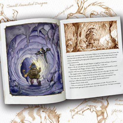 Oddney's Otherland Book - Inside Spread