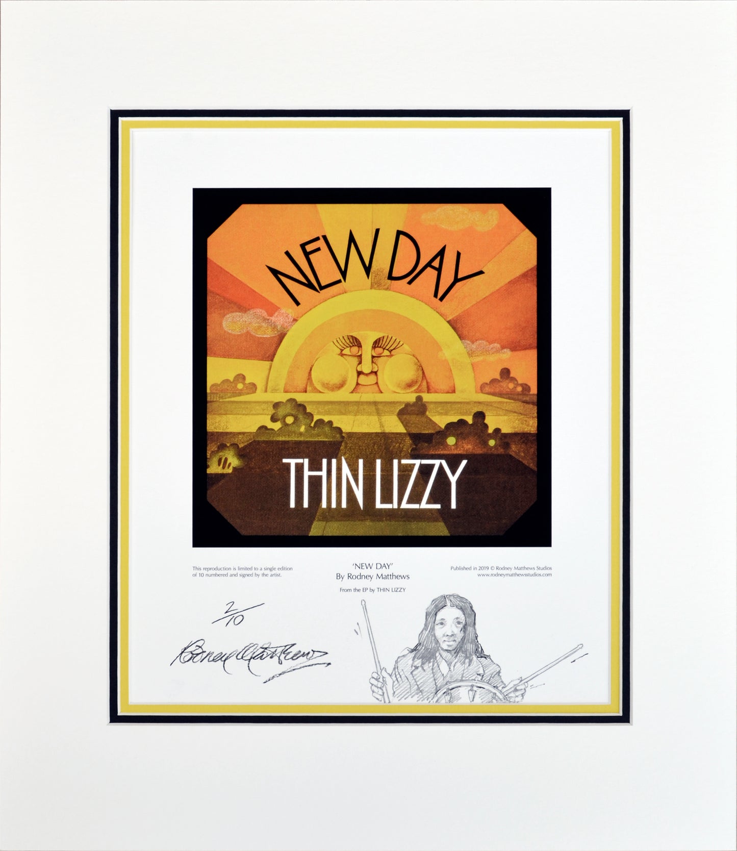 Thin Lizzy: New Day limited edition giclèe art print