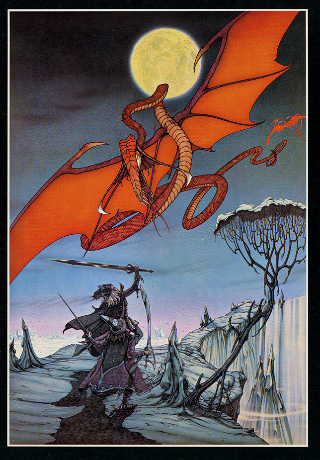 Rodney Matthews Big O Note Card