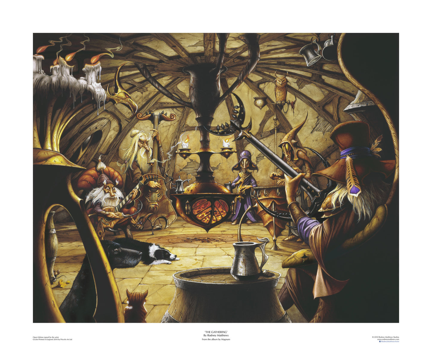 The Gathering open edition giclèe art print