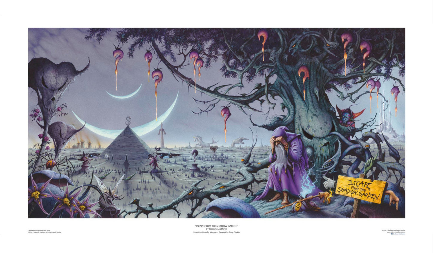 Magnum: Escape from the Shadow Garden open edition giclèe art print